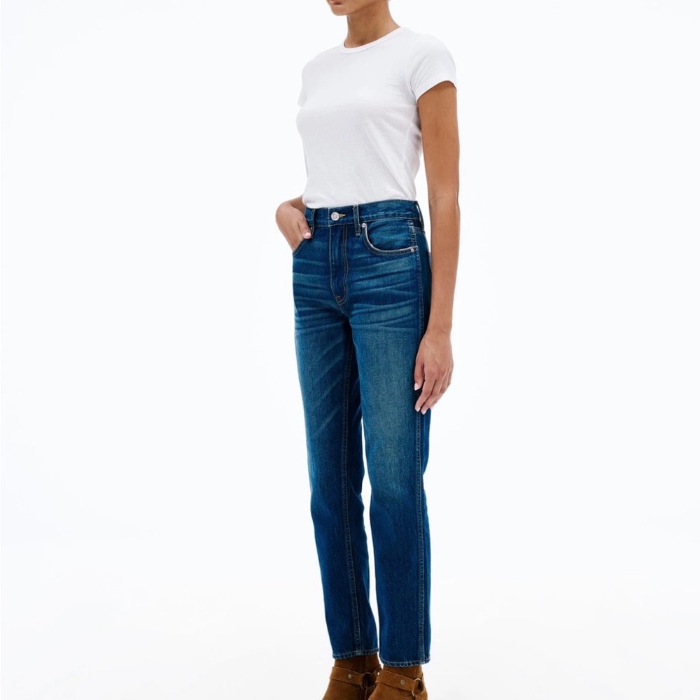 SLVRLAKE Virginia Slim Jeans DOHENY WASH
